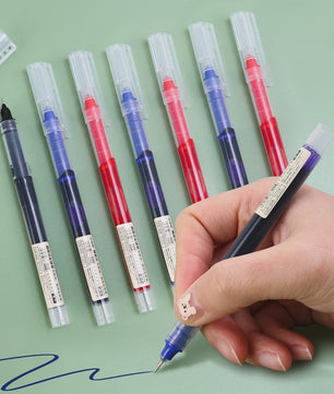 Set van 1-20x Gel Pen Zwart/Blauw/Rood - 0.5mm Naaldpunt voor Studenten & Kantoor
