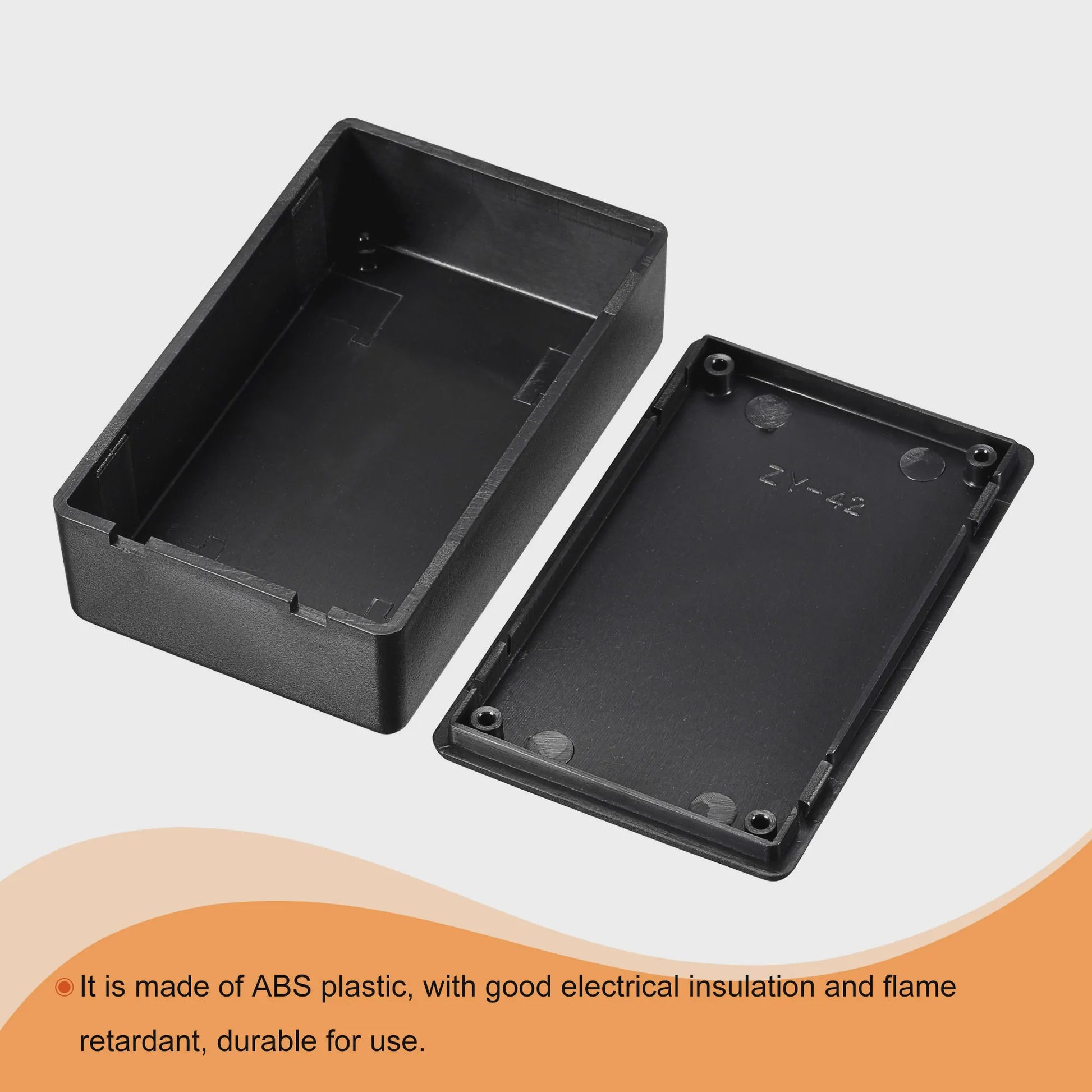ABS Plastic Projectboxen (1-10 Stuks) - Stofdicht & Duurzaam voor Elektronica