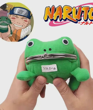 Naruto Kikker Portemonnee - Leuke Anime Cosplay Muntentas