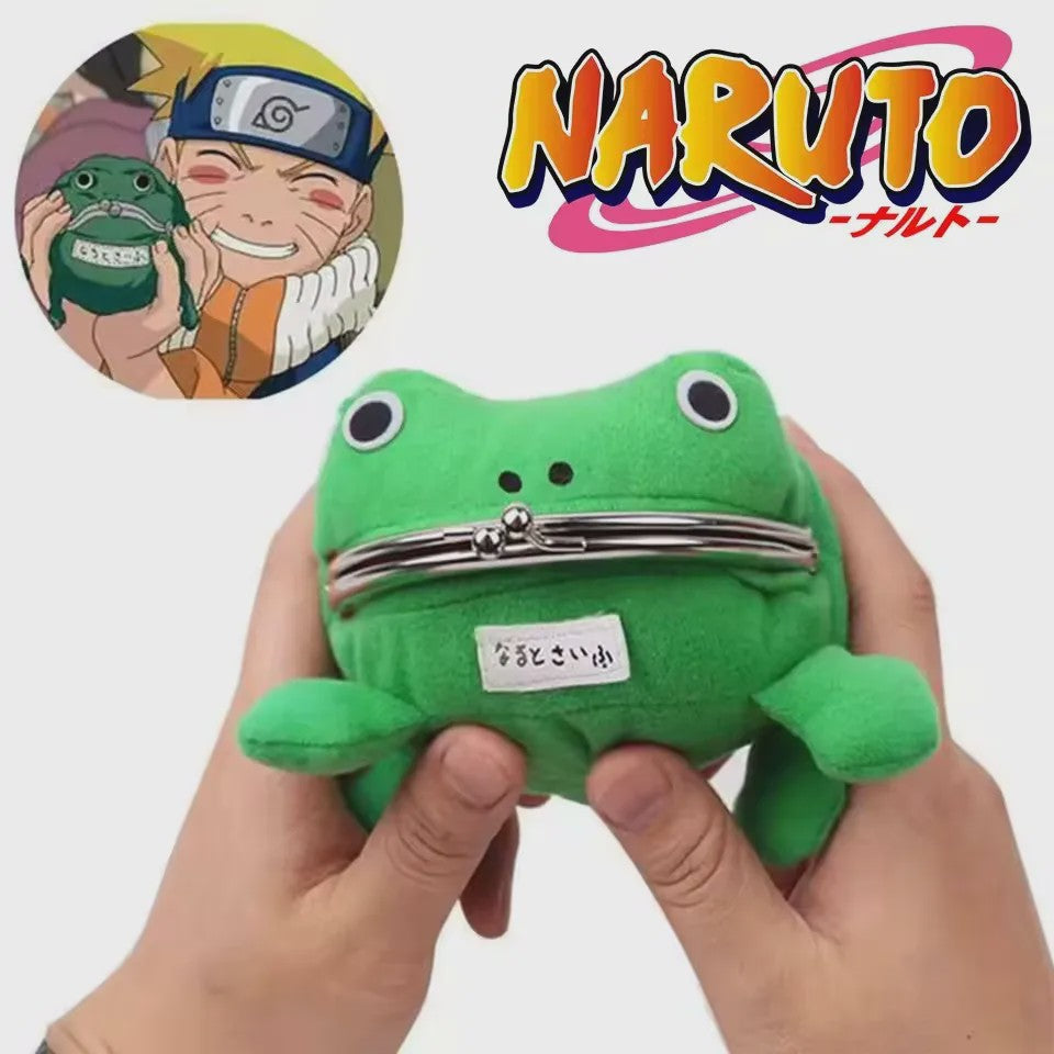 Naruto Kikker Portemonnee - Leuke Anime Cosplay Muntentas