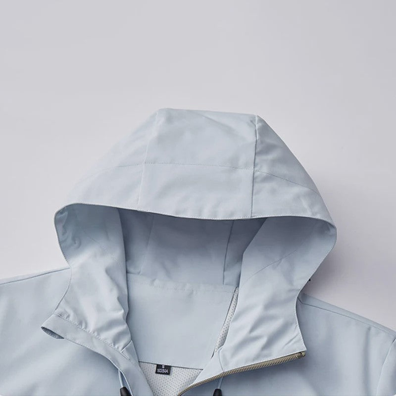 Unisex Waterdichte Outdoor Jas - Winddicht & Ademend voor Wandelen, Kamperen & Sport