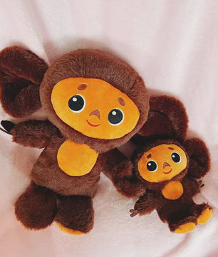 Schattige Cheburashka Knuffel - 18/23cm Pluche Aap Pop, Filmkarakter Cadeau voor Kinderen