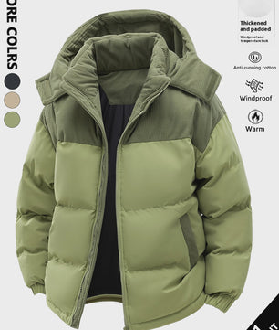 Herfst/Winter Heren Hoodie Jas - Dik, Warm & Winddicht