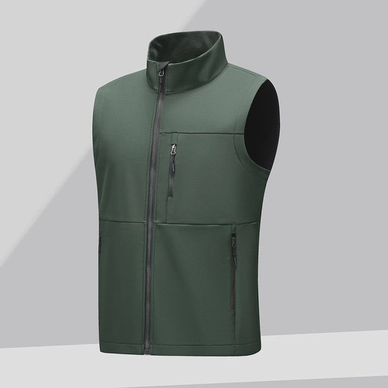 Heren Softshell Gevoerd Vest - Waterdicht, Winddicht & Warm