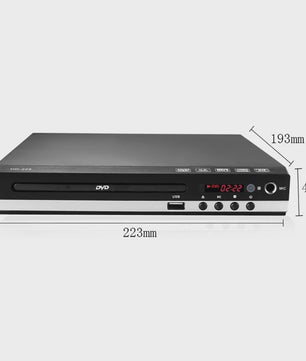 HD 1080P DVD Speler - Alle Regio's Vrij & USB Poort