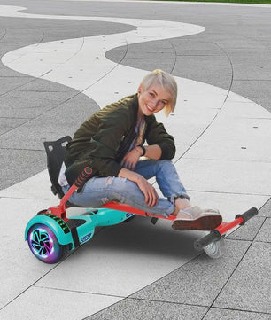 Hoverboard Zitje Gokart Accessoire - Verstelbaar Frame voor 6.5-10 Inch Scooters