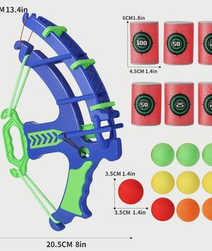 Soft Bullet Boogschietspel voor Kinderen - Educatief Oefenspeelgoed met Doelen