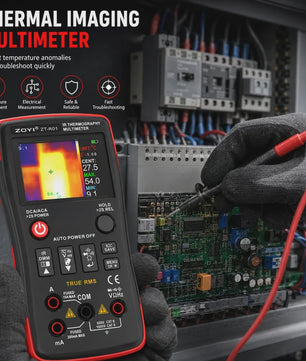 ZOYI ZT-R01: 2-in-1 Thermische Camera & Multimeter met 25000 Counts True RMS