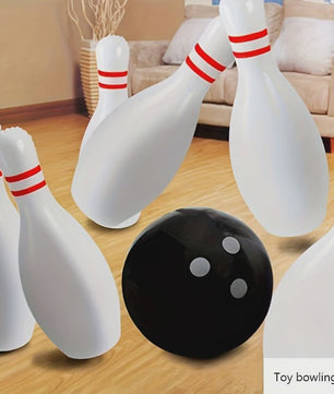 Opblaasbare Bowling Set 7-delig PVC - Leuk voor Binnen & Buiten!