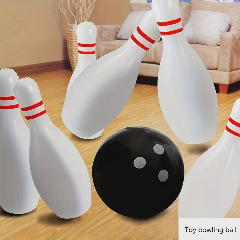 Opblaasbare Bowling Set 7-delig PVC - Leuk voor Binnen & Buiten!