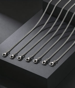 Heren Ketting RVS Waterdicht - Stijlvolle Link Chain in Diverse Lengtes (45-80cm)