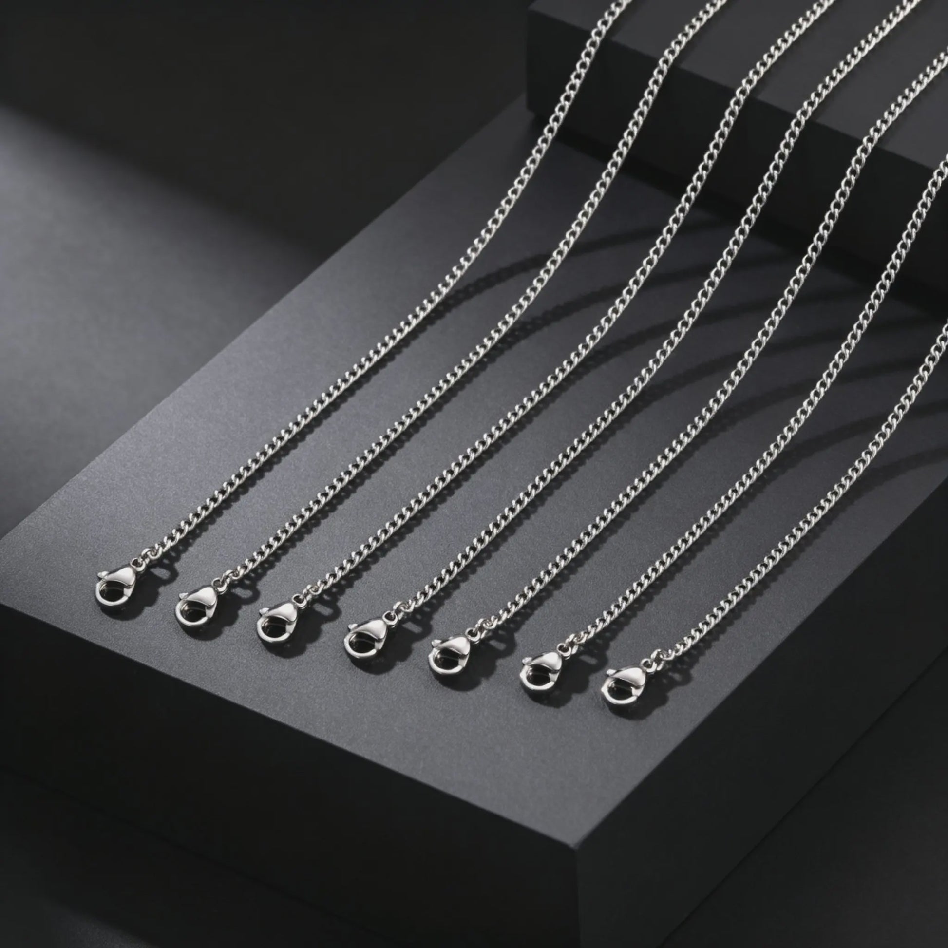Heren Ketting RVS Waterdicht - Stijlvolle Link Chain in Diverse Lengtes (45-80cm)