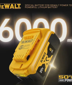DeWalt 20V MAX XR 6.0Ah Lithium Accu - DCB206 - Snel Opladen