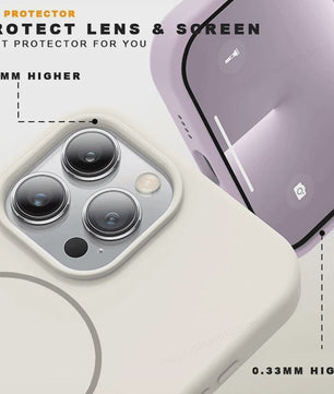 Magnetisch Siliconen Hoesje voor iPhone 11 t/m 17 Pro Max | Magsafe | Schokbestendig | Draadloos Laden