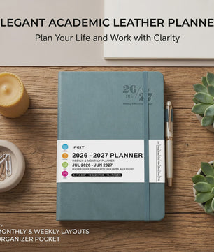 Minimalistische A5 Planner 2026-2027: Dagelijks & Wekelijks Boek voor Werk en Studie