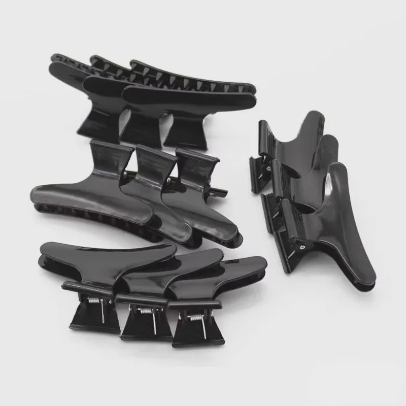 Professionele Vlinder Haarclips - Set van 25 Stuks voor Styling en Haarsecties