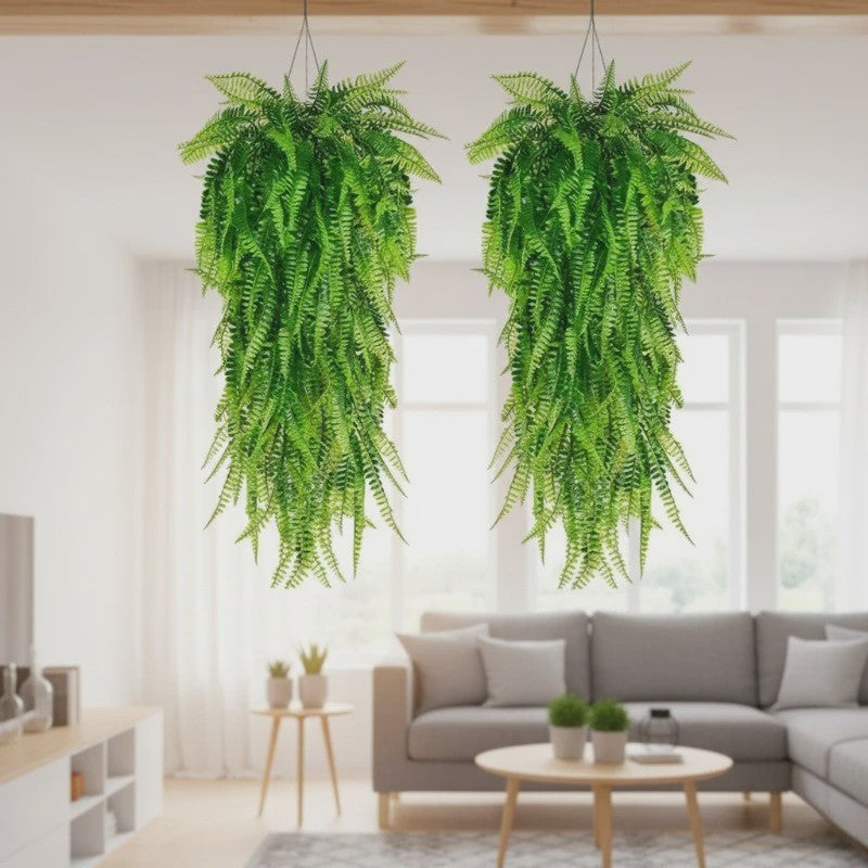 Hangende Kunstvaren Plant - Decoratieve Kunstplant voor Binnen & Buiten