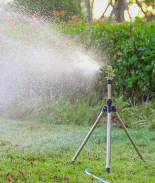 360° Draaibare Tripod Sproeier - Automatische Verstelbare Water Sproeier voor Gazon en Tuin