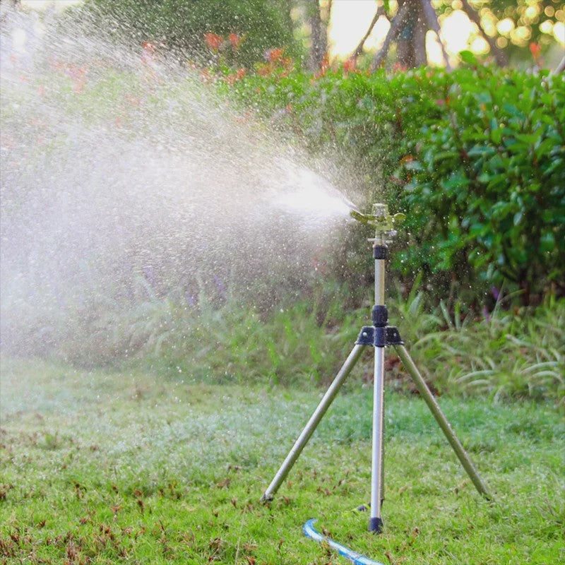 360° Draaibare Tripod Sproeier - Automatische Verstelbare Water Sproeier voor Gazon en Tuin