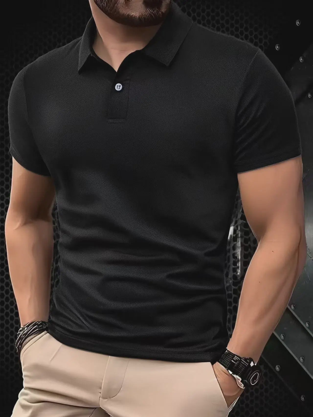 Heren Poloshirt Ultra-Licht Ademend Sneldrogend - Perfect voor Sport & Fitness