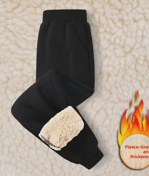 Warme Fleece Kinderbroek - Thermisch & Casual voor Herfst & Winter