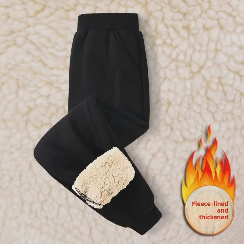 Warme Fleece Kinderbroek - Thermisch & Casual voor Herfst & Winter