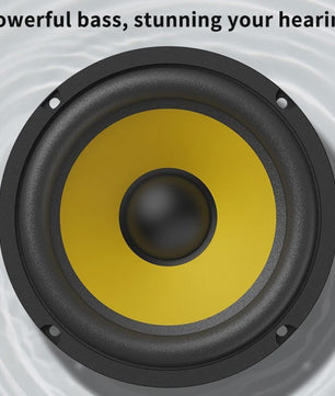 Universele Coaxiale Woofer Luidspreker (5-10 Inch) - Krachtige Bass & HiFi Geluid voor Auto en Huis