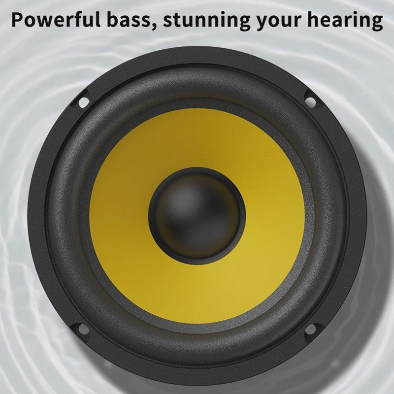 Universele Coaxiale Woofer Luidspreker (5-10 Inch) - Krachtige Bass & HiFi Geluid voor Auto en Huis