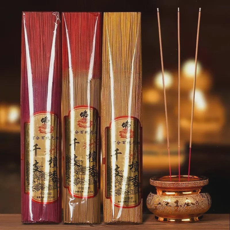 Elegante Rookloze Sandelhout Wierookstokjes - Natuurlijk Bamboe Basis voor Meditatie & Rituelen
