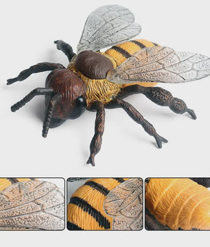 Realistische Insecten Speelgoed Set: Lieveheersbeestje, Bij, Spin & Meer - Educatief Plezier voor Kinderen