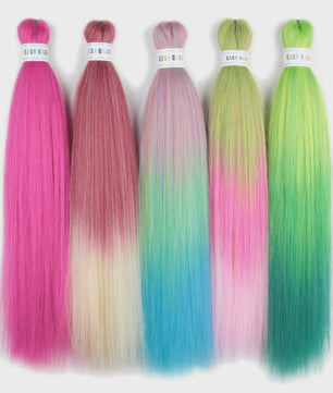 26 Inch Ombre Kleuren Vlechtsel Haar Synthetisch Pre-stretched Jumbo Braids Haar voor Cosplay & Pruiken