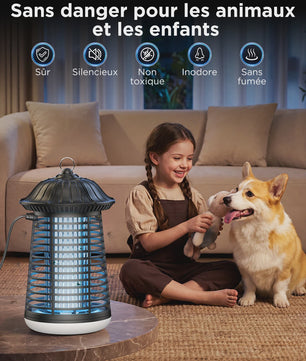 Elektrische Insectenlamp 4200V met LED - Muggenverjager voor Binnen & Buiten