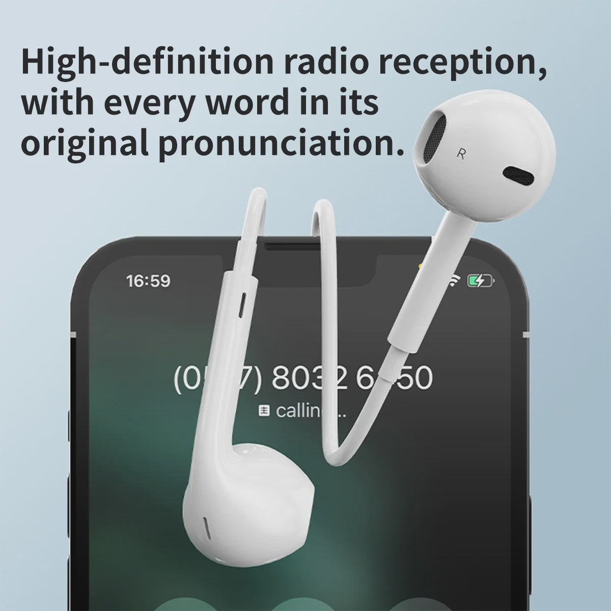 Lenovo 9D Stereo Bedrade Oordopjes met Microfoon - Hifi Geluid & Ruisonderdrukking