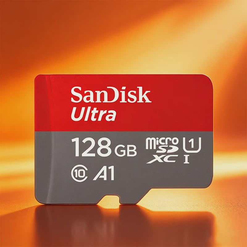 SanDisk Ultra Micro SDXC Kaart 32GB, 64GB, 128GB, 256GB - Snel & Betrouwbaar