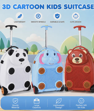 Leuke Kinder Koffer - Zitten, Trekken & Reizen met Dieren Design