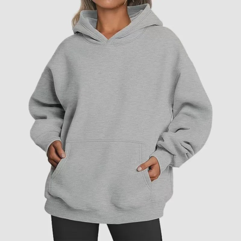 Oversized Fleece Hoodie Dames & Heren - Warm & Stijlvol voor Lente/Herfst