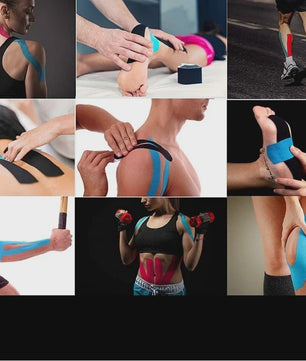 Elastische Kinesiologie Tape voor Spierondersteuning, Pijnverlichting en Sportherstel