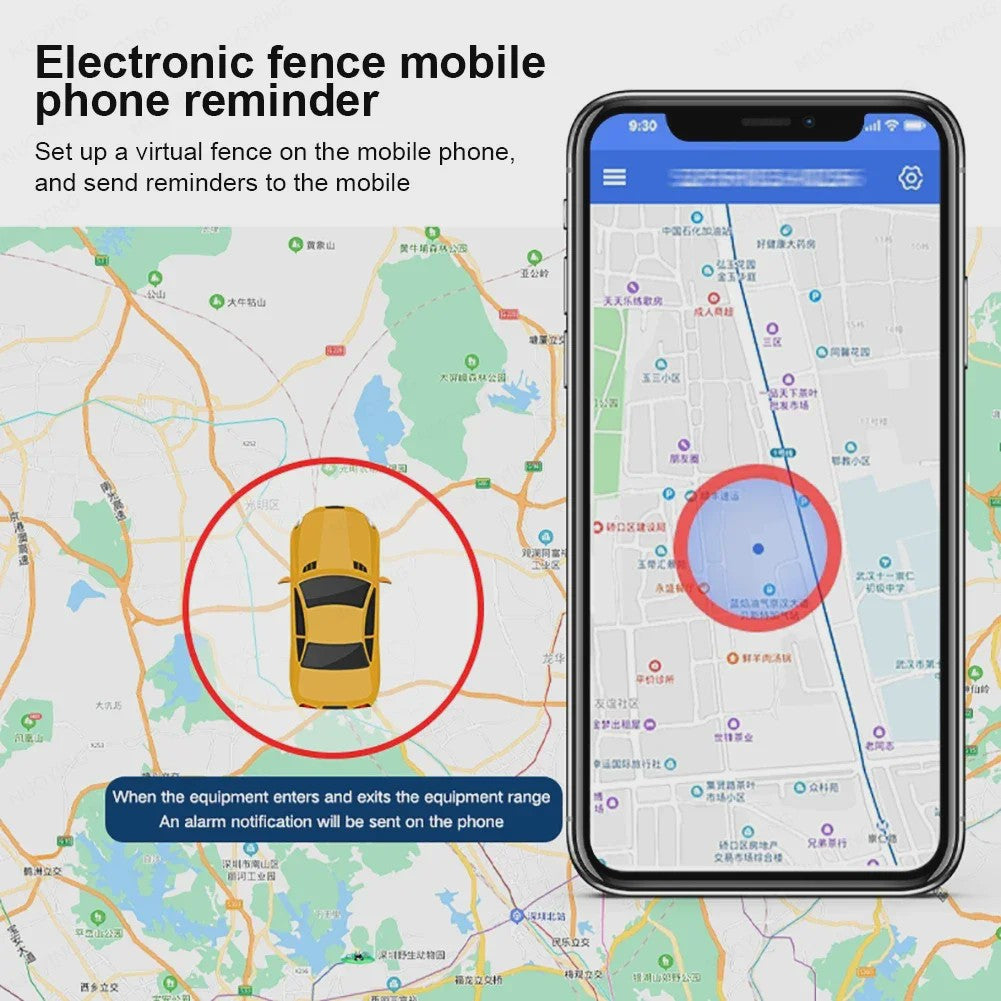 Mini GPS Tracker: Realtime Locator & Anti-Diefstal Tool voor Auto, Motor & Vrachtwagen