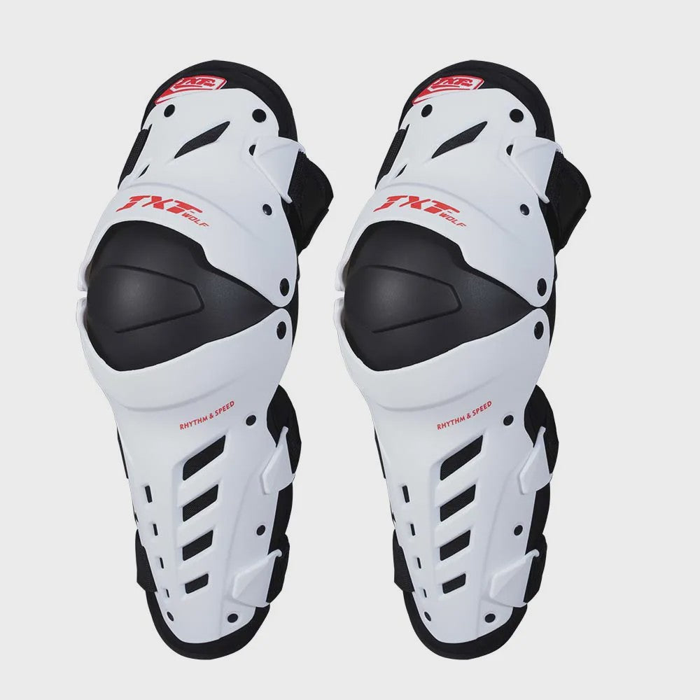 JXT WOLF Motorcross Kniebeschermers - Robuuste Bescherming voor Off-road & Straat