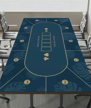 XXL Poker Speeltafelmat PU Leer - Waterdicht & Anti-Slip Gaming Desk Mat