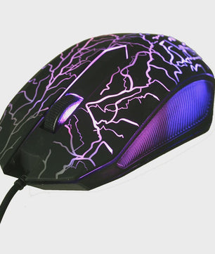 Gaming Muis met 3200DPI, Ergonomisch Design en Kleurrijke LED Verlichting