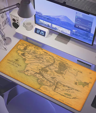 Grote Gaming Muismat XL - Lotrs Film Thema Deskmat voor PC & Bureau
