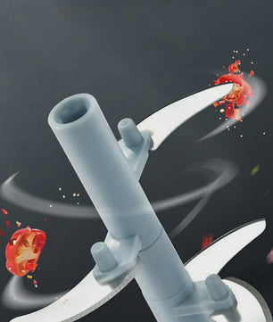 Handmatige Keuken Snijmachine - Knoflook, Ui, Vlees & Groenten Hakker (500/900ML)