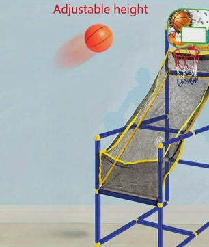 Arcade Basketbalspel Set - Indoor/Outdoor, Eenvoudige Installatie met Pomp & Ballen