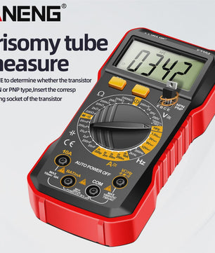 ANENG SZ304 Digitale Multimeter: Hoge Precisie AC/DC Spanning, Stroom, Weerstand & NCV Tester