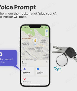 Mini GPS Tracker Smart Tag - Vind Je Sleutels, Tas of Huisdier met Apple Find My