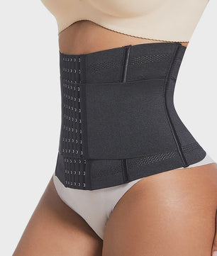 Dames Korset Waist Trainer met Dubbele Buikcontrole - Slankmakend en Stevig