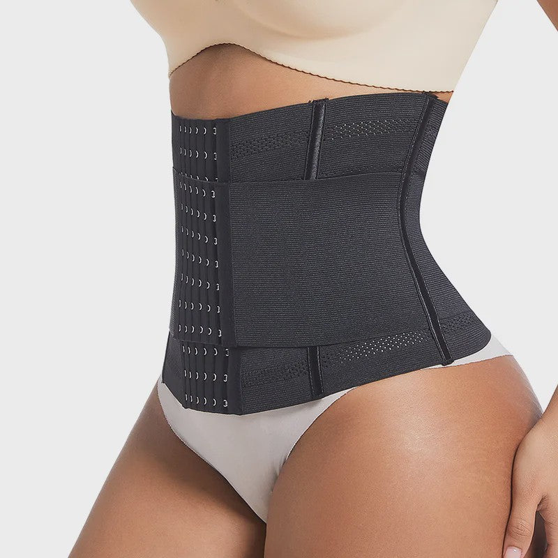 Dames Korset Waist Trainer met Dubbele Buikcontrole - Slankmakend en Stevig