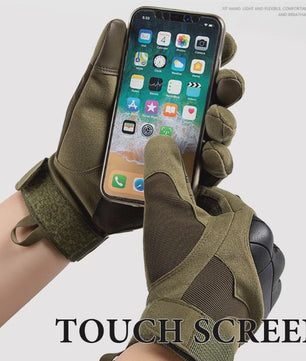 Ademende Motorhandschoenen met Touchscreen & Valbescherming - Zomer & Outdoor