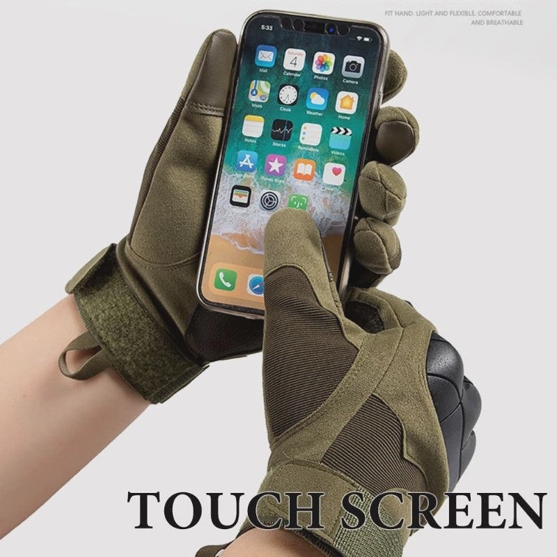 Ademende Motorhandschoenen met Touchscreen & Valbescherming - Zomer & Outdoor